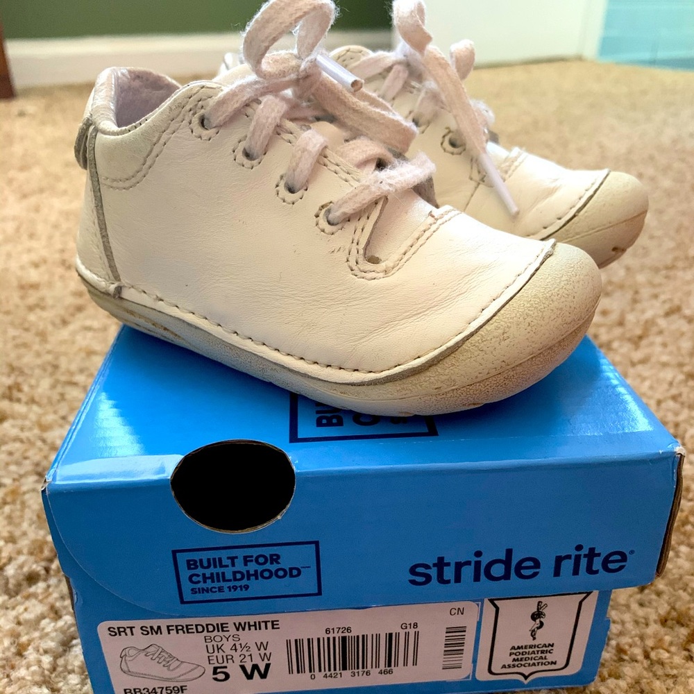 Great for a new walker! Stride Rite sneakers.